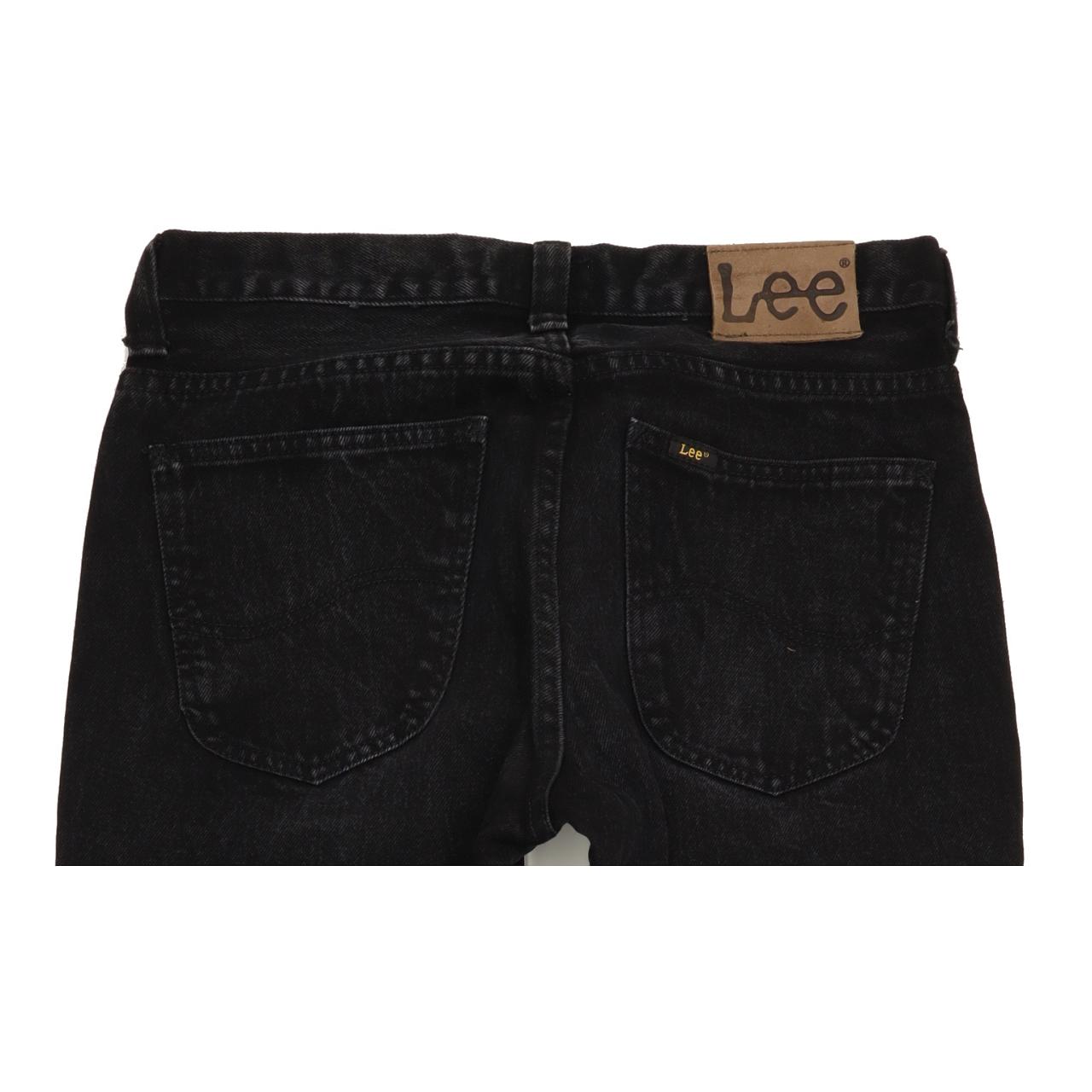 Lee Roscoe Men Black Straight Regular Jeans W34 L32