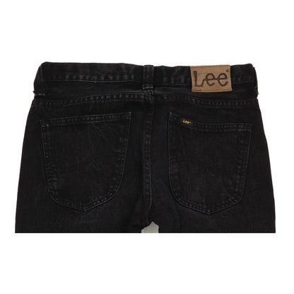 Lee Roscoe Men Black Straight Regular Jeans W34 L32