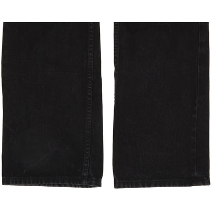Lee Roscoe Men Black Straight Regular Jeans W34 L32