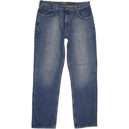 Lee Chicago Men Blue Straight Regular Jeans W36 L34