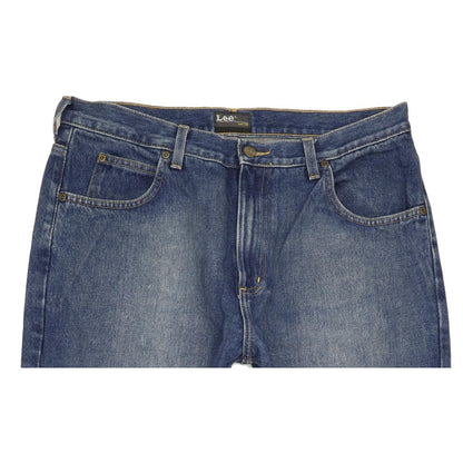 Lee Chicago Men Blue Straight Regular Jeans W36 L34