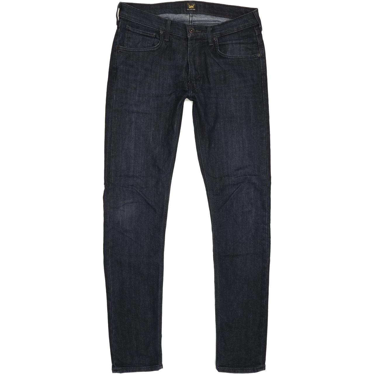 Lee Luke Men Blue Skinny Slim Stretch Jeans W32 L33