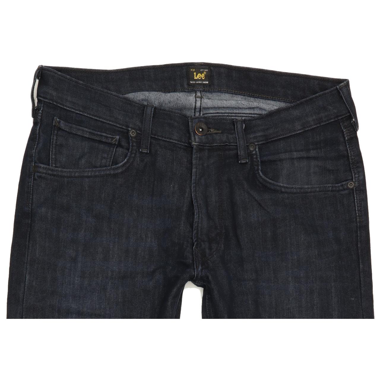 Lee Luke Men Blue Skinny Slim Stretch Jeans W32 L33