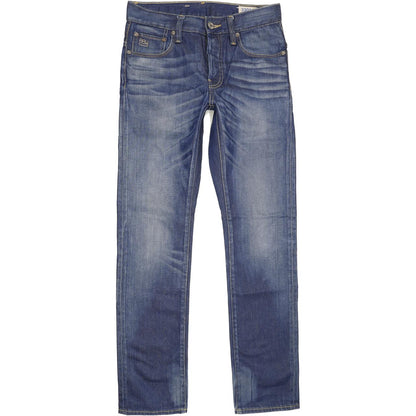 G-Star 3301 Men Blue Straight Slim Jeans W29 L32
