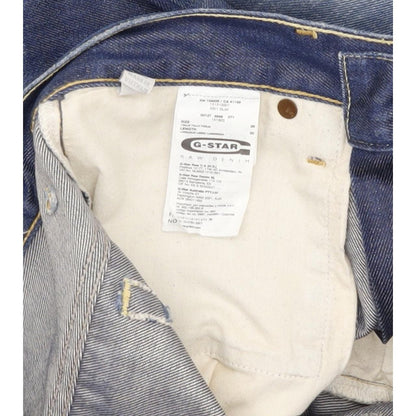 G-Star 3301 Men Blue Straight Slim Jeans W29 L32