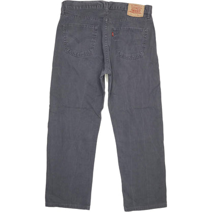 Levi's 551 Men Grey Straight Regular Jeans W37 L28