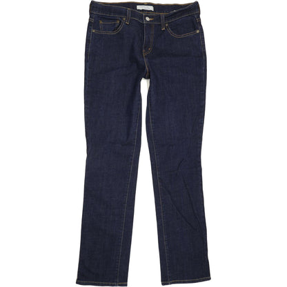 Levi's 505 Women Blue Straight Regular Stretch Jeans W32 L33