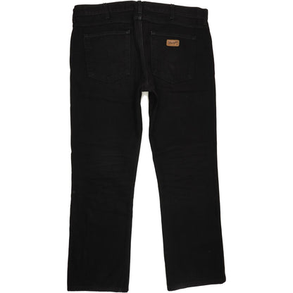 Wrangler Men Black Bootcut Regular Jeans W39 L33