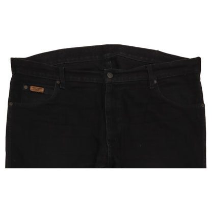 Wrangler Men Black Bootcut Regular Jeans W39 L33