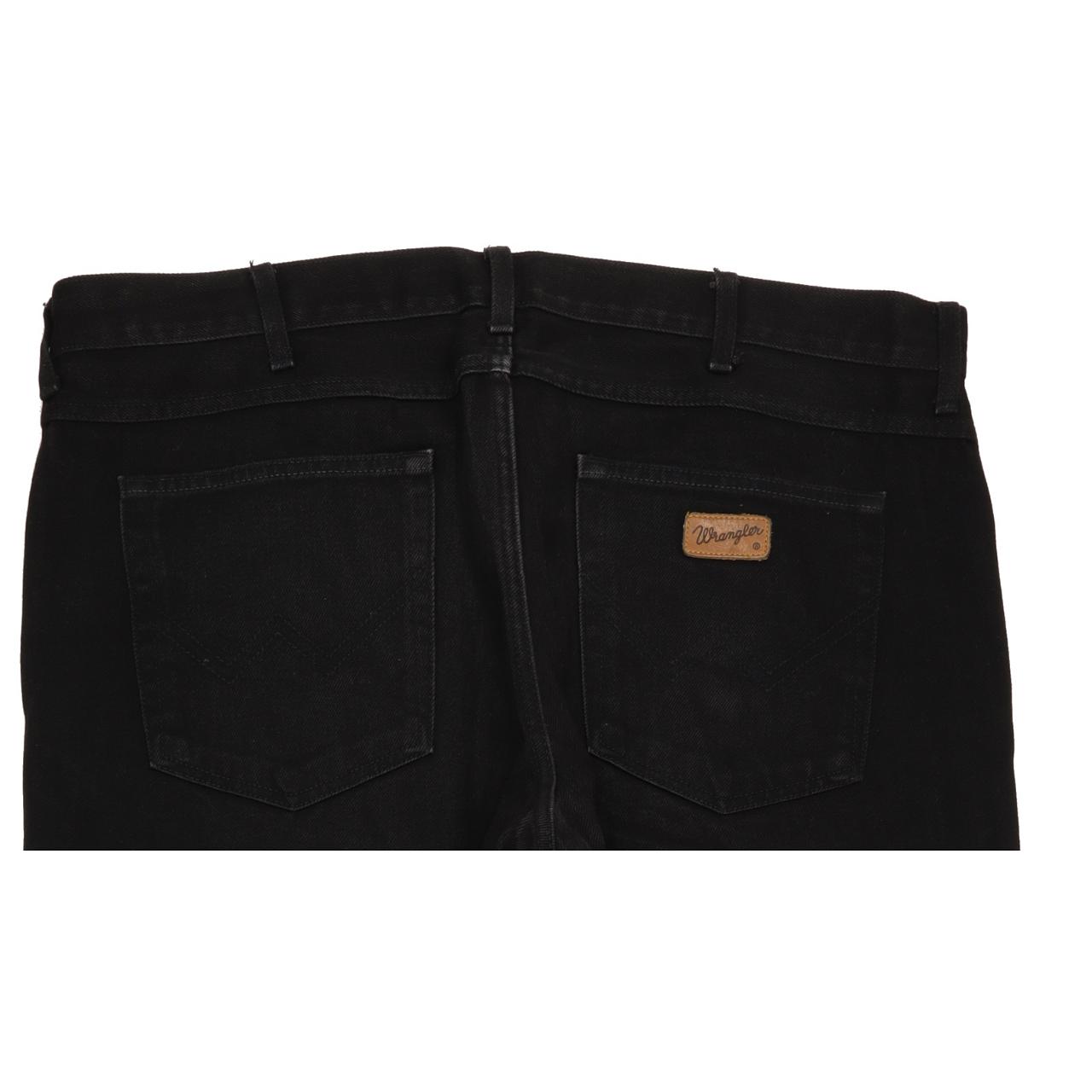 Wrangler Men Black Bootcut Regular Jeans W39 L33