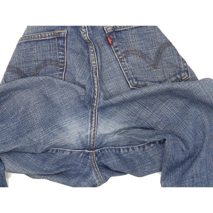 Levi's 505 Women Blue Straight Regular Stretch Jeans W32 L31