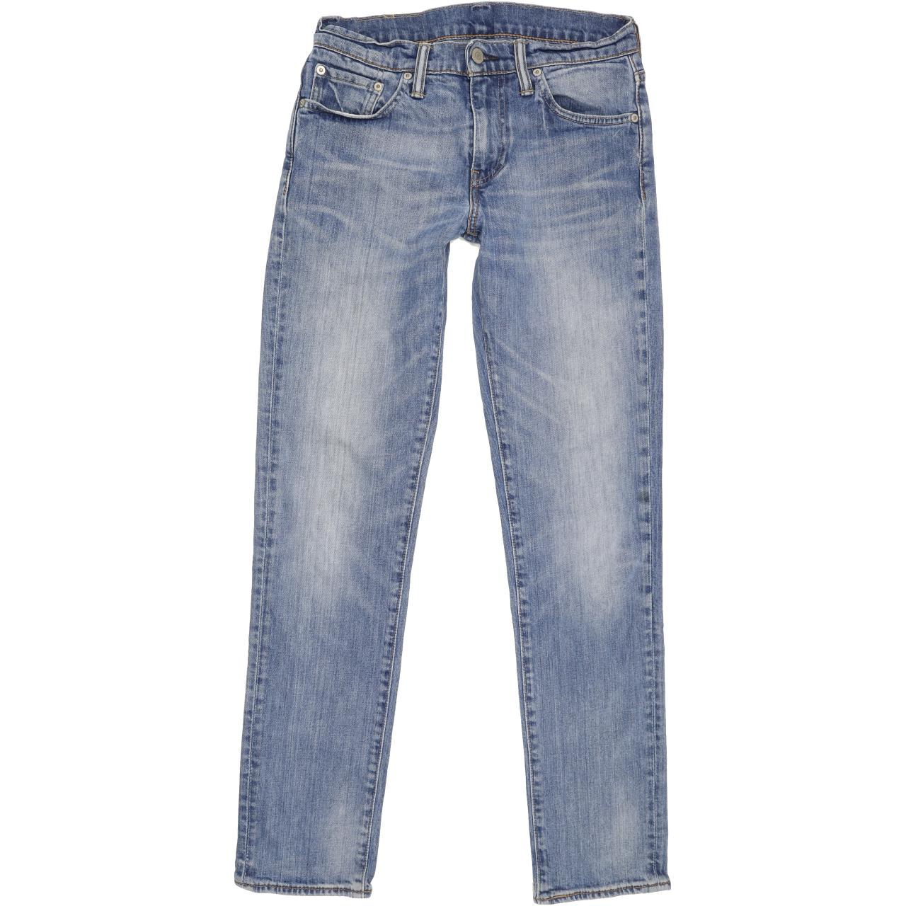 Levi's 511 Men Blue Straight Slim Stretch Jeans W29 L31