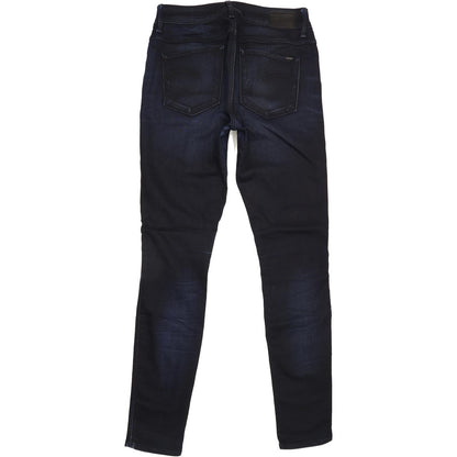 G-Star 3301 Contour High Women Blue Skinny Regular Stretch Jeans W28 L30