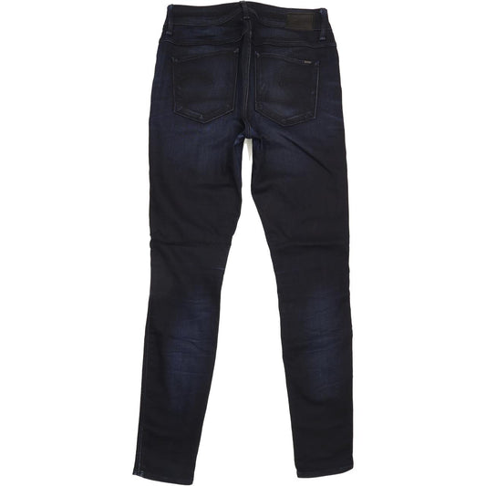 G-Star 3301 Contour High Women Blue Skinny Regular Stretch Jeans W28 L30