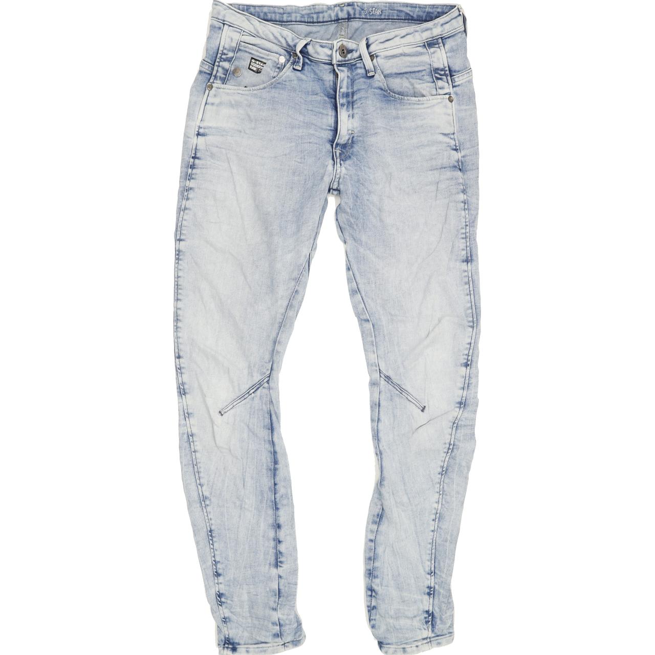 G-Star Arc 3D Women Blue Tapered Regular Stretch Jeans W27 L32