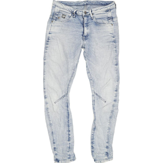 G-Star Arc 3D Women Blue Tapered Regular Stretch Jeans W27 L32