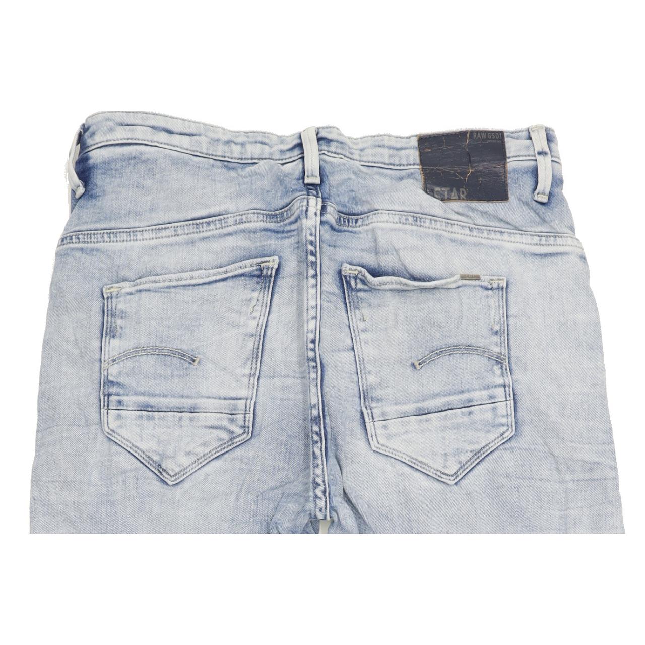 G-Star Arc 3D Women Blue Tapered Regular Stretch Jeans W27 L32