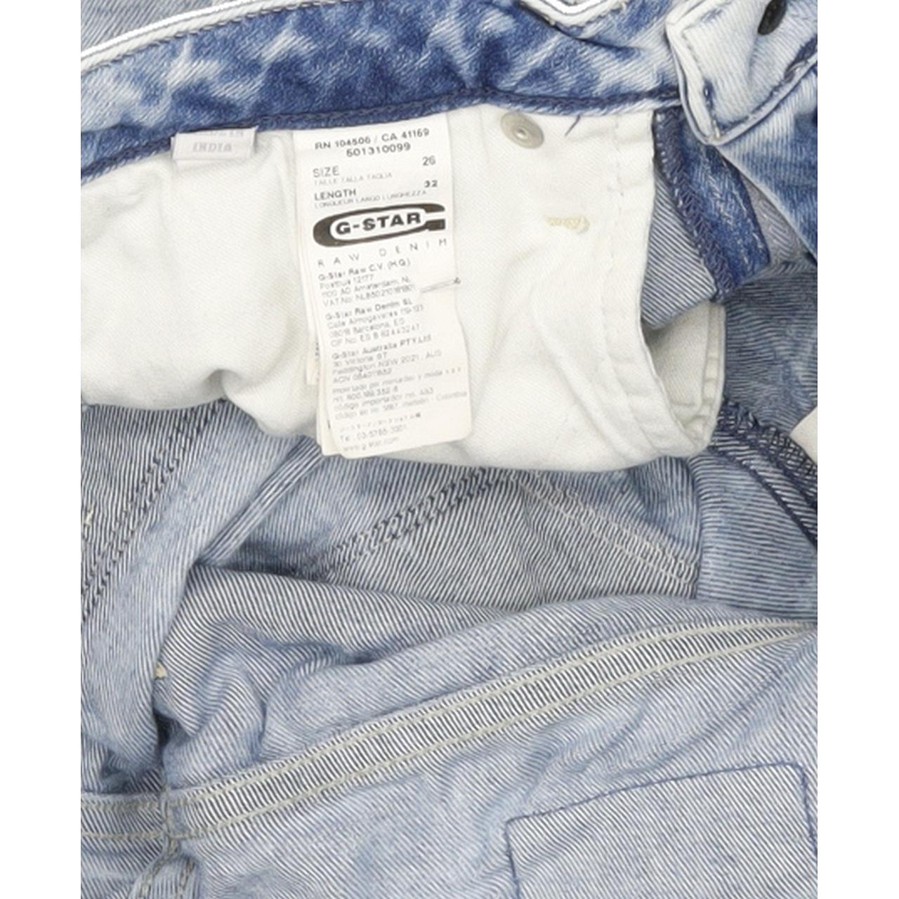 G-Star Arc 3D Women Blue Tapered Regular Stretch Jeans W27 L32