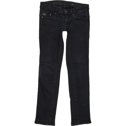 G-Star Midge Women Navy Straight Slim Stretch Jeans W28 L32