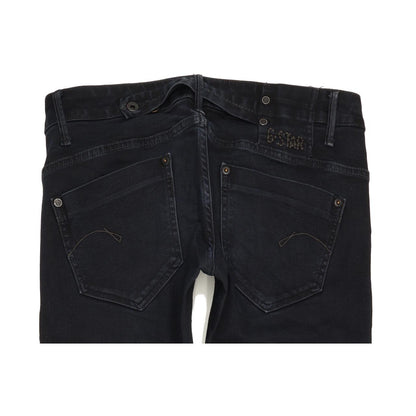 G-Star Midge Women Navy Straight Slim Stretch Jeans W28 L32