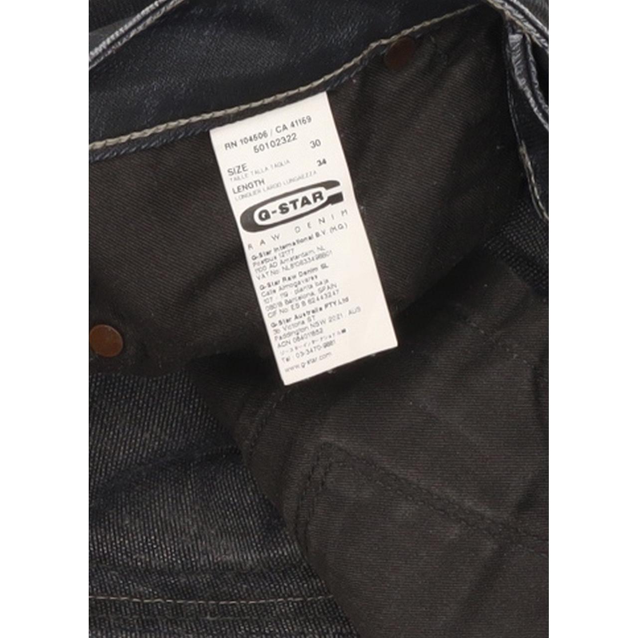 G-Star Corvet Women Navy Straight Slim Stretch Jeans W30 L33