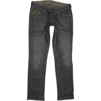 G-Star Midge Women Blue Straight Slim Stretch Jeans W28 L31