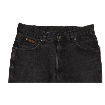 Wrangler Idaho Men Black Straight Regular Jeans W33 L31
