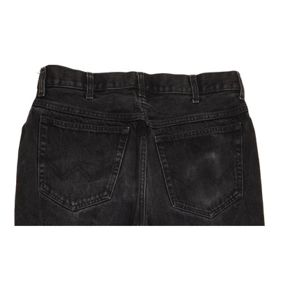 Wrangler Idaho Men Black Straight Regular Jeans W33 L31