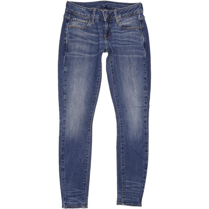 G-Star 3301 Deconst Women Blue Skinny Slim Stretch Jeans W27 L29