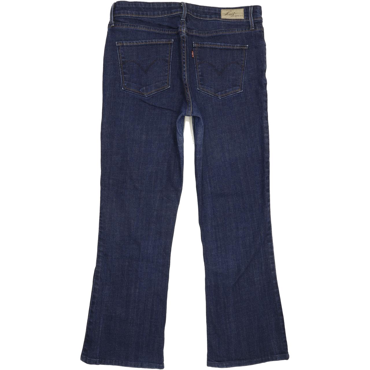 Levi's Demi Curve Women Blue Bootcut Regular Stretch Jeans W30 L28