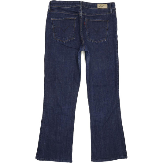 Levi's Demi Curve Women Blue Bootcut Regular Stretch Jeans W30 L28