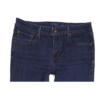 Levi's Demi Curve Women Blue Bootcut Regular Stretch Jeans W30 L28