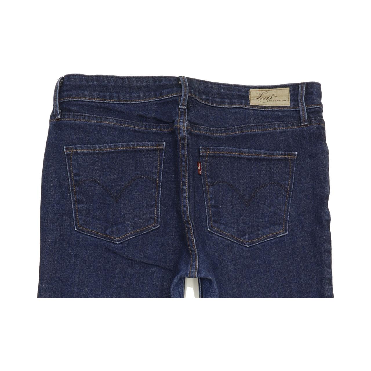 Levi's Demi Curve Women Blue Bootcut Regular Stretch Jeans W30 L28