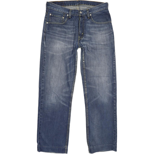 Levi's 752 Men Blue Straight Regular Jeans W34 L30