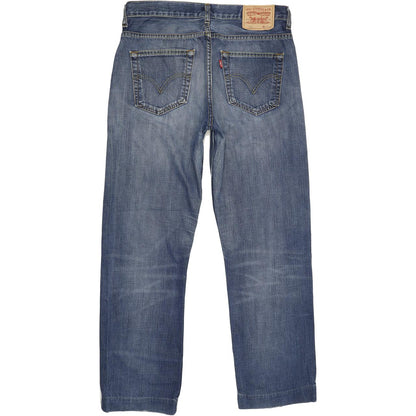 Levi's 752 Men Blue Straight Regular Jeans W34 L30