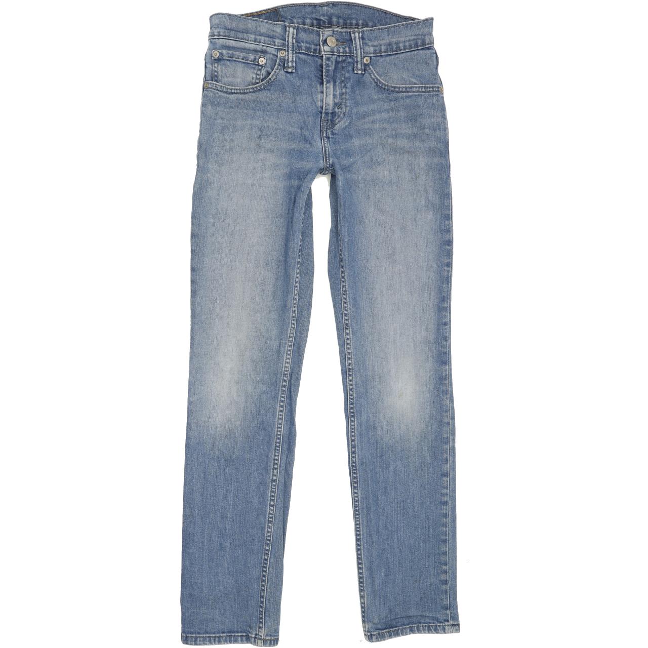 Levi's 511 Men Blue Straight Slim Stretch Jeans W28 L29