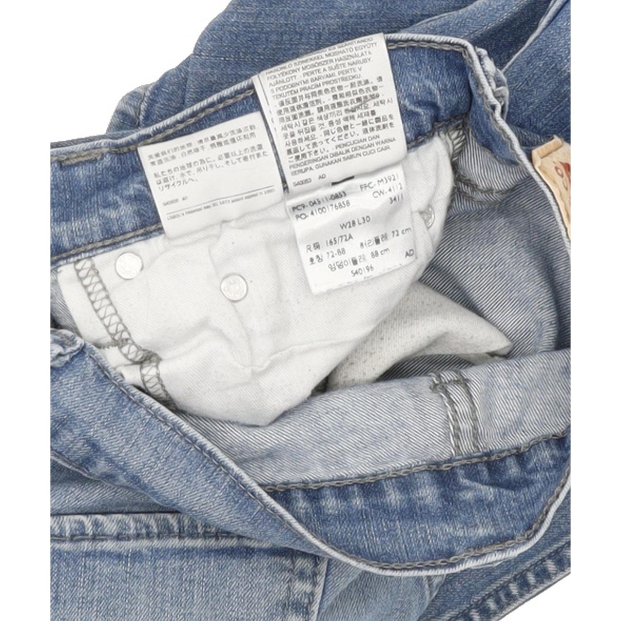 Levi's 511 Men Blue Straight Slim Stretch Jeans W28 L29