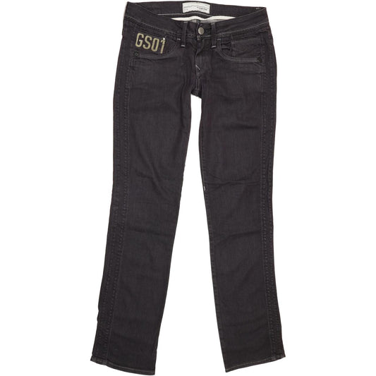 G-Star Saville Women Blue Straight Slim Stretch Jeans W29 L32