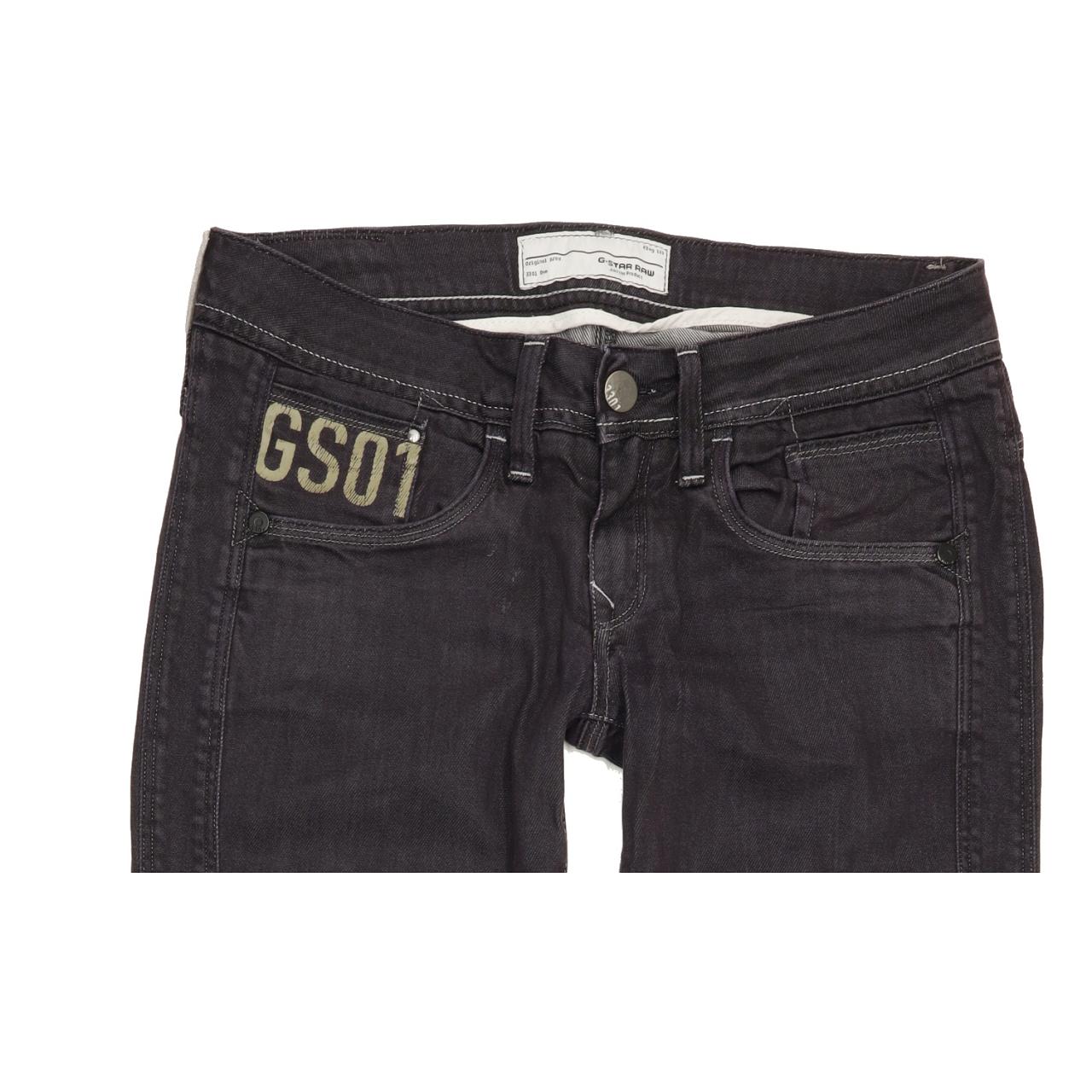 G-Star Saville Women Blue Straight Slim Stretch Jeans W29 L32