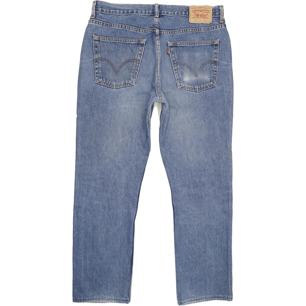 Levi's 581 Men Blue Straight Regular Jeans W36 L30