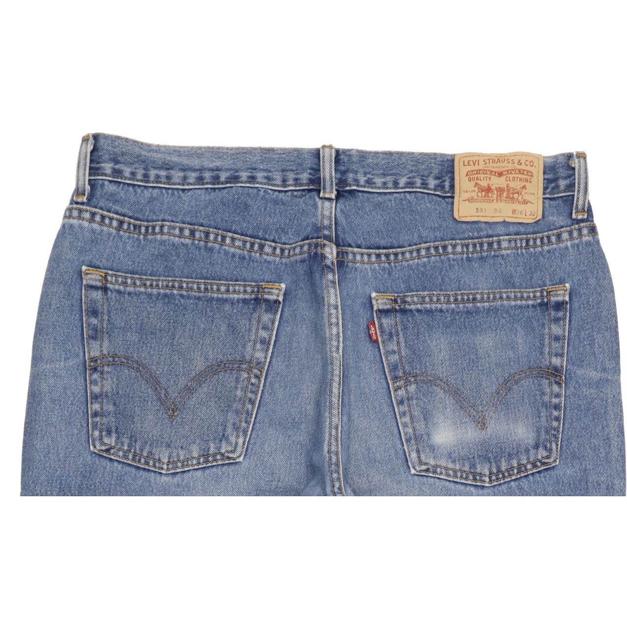 Levi's 581 Men Blue Straight Regular Jeans W36 L30