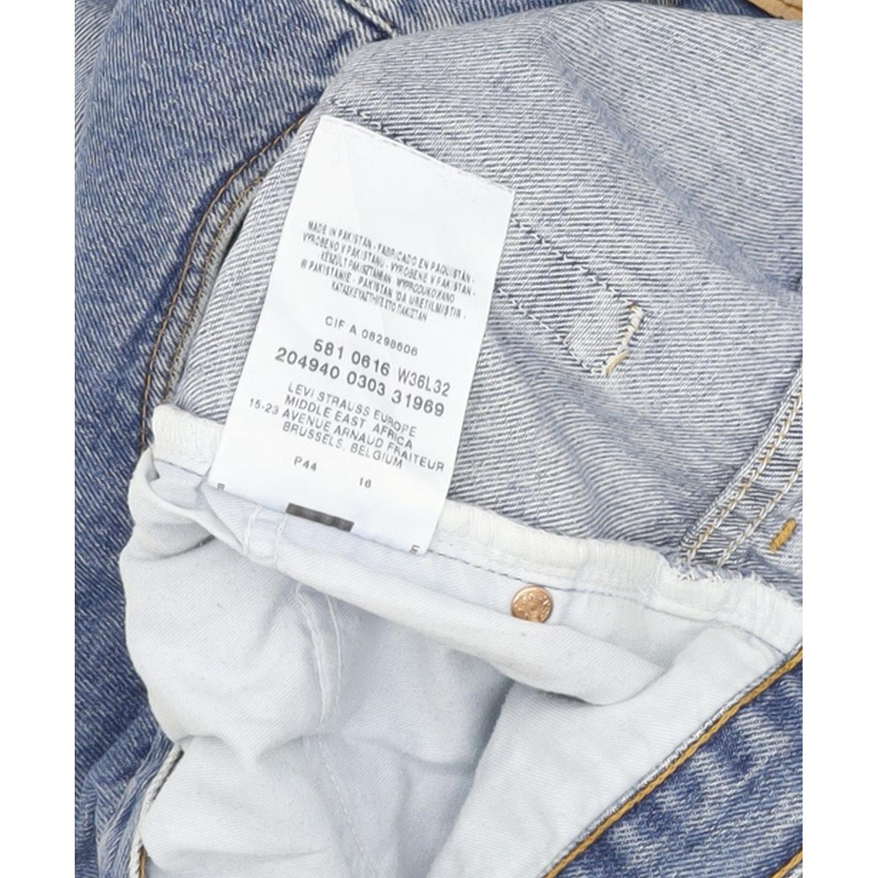 Levi's 581 Men Blue Straight Regular Jeans W36 L30