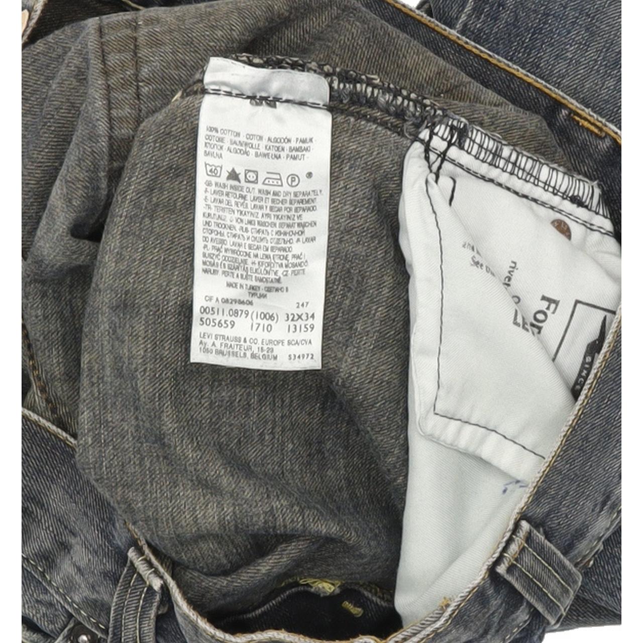 Levi's 511 Men Blue Straight Regular Jeans W32 L30