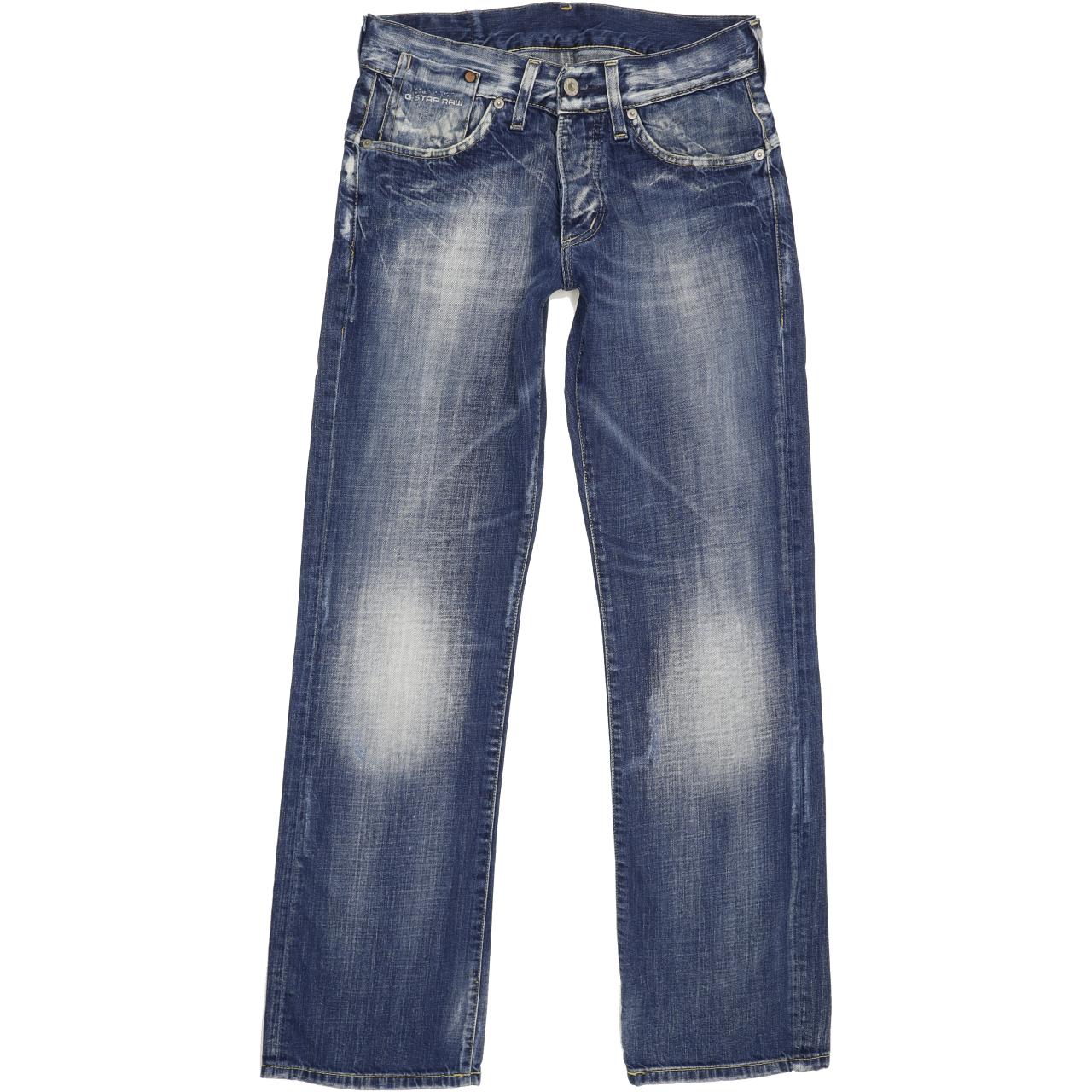 G-Star S.C. Ruger Men Blue Straight Slim Jeans W30 L31