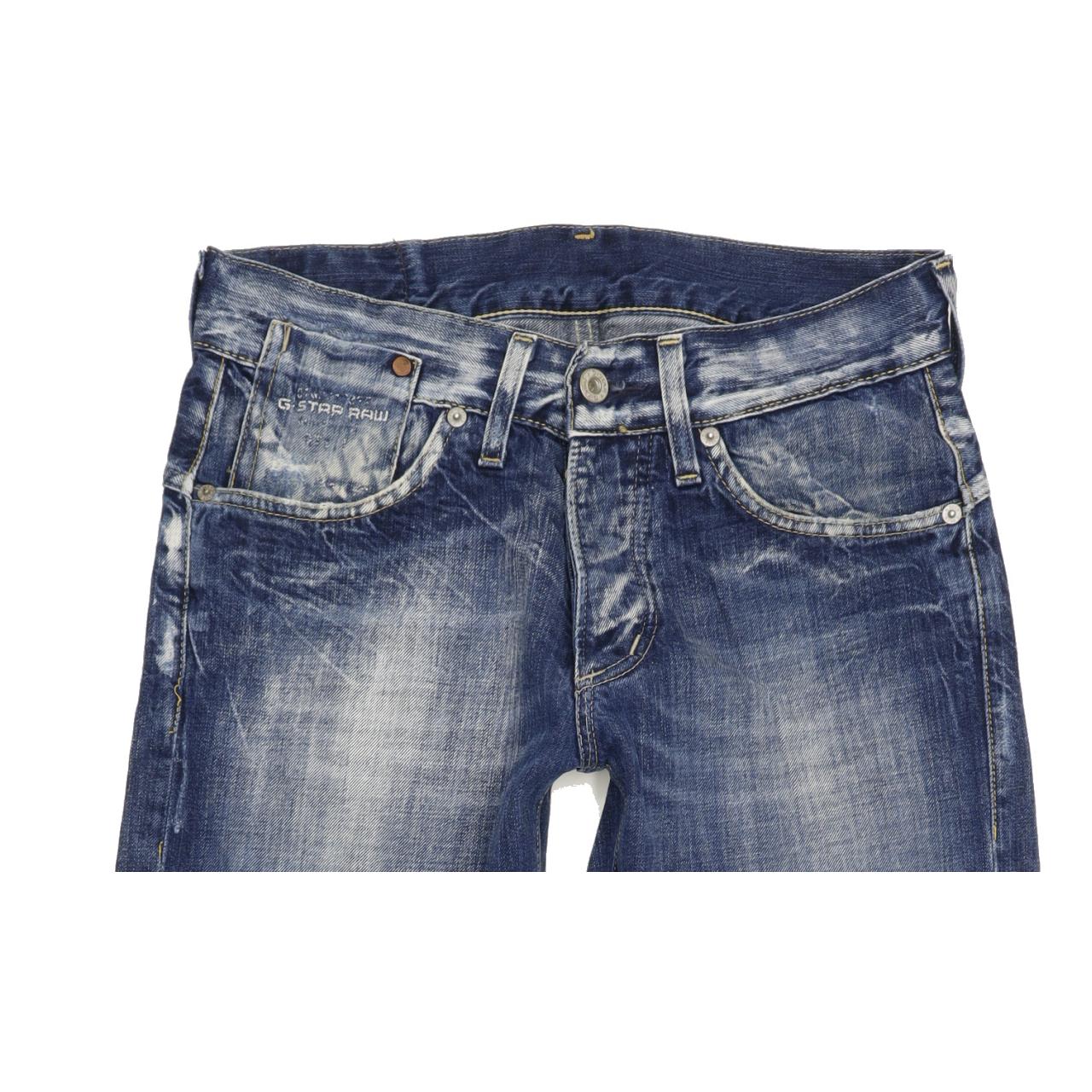 G-Star S.C. Ruger Men Blue Straight Slim Jeans W30 L31