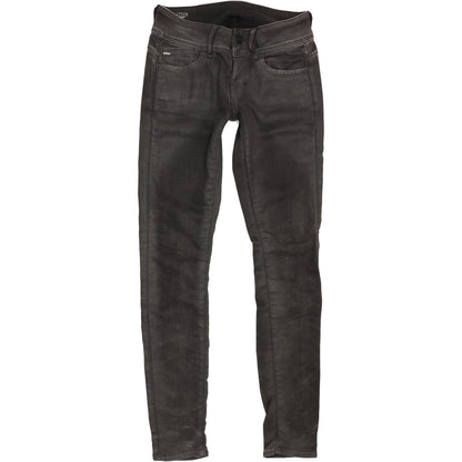 G-Star Lynn Mid Women Charcoal Skinny Slim Stretch Jeans W26 L32