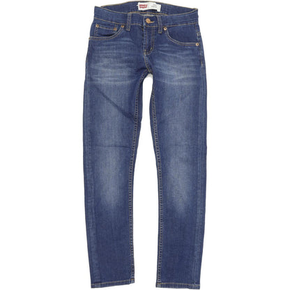 Levi's 512 Kids Blue Skinny Slim Stretch Jeans W24 L28