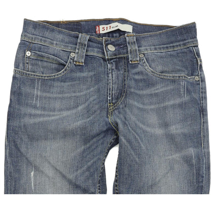 Levi's 511 Men Blue Straight Slim Stretch Jeans W29 L32