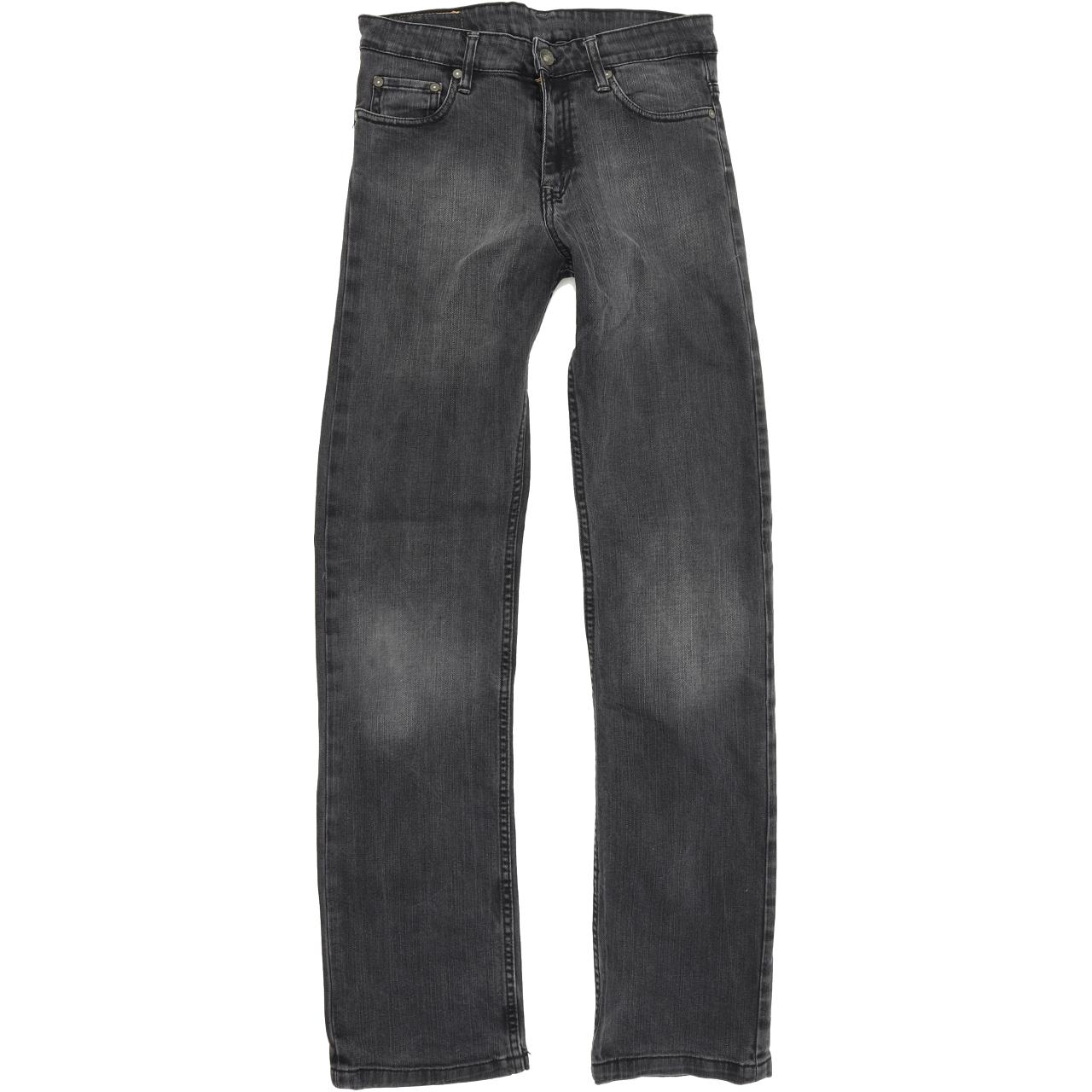 Levi's Kids Grey Straight Regular Jeans W26 L30