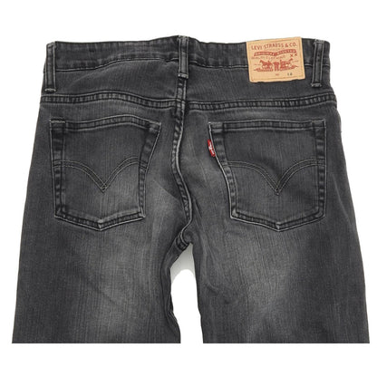 Levi's Kids Grey Straight Regular Jeans W26 L30